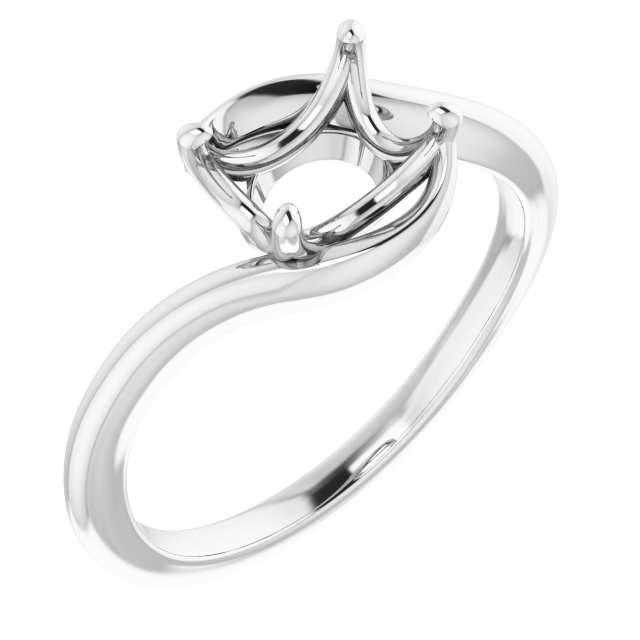 Solitaire Bypass Ring