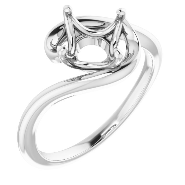 Solitaire Bypass Ring