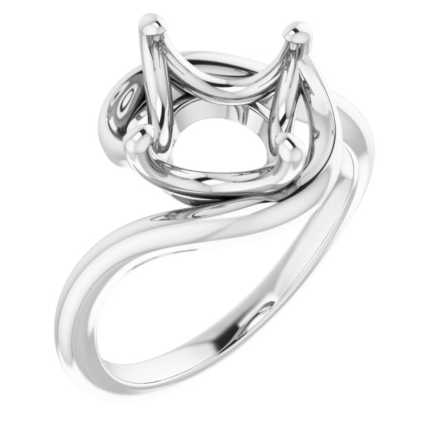 Solitaire Bypass Ring