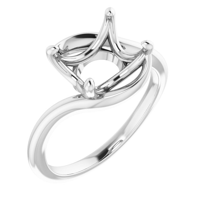 Solitaire Bypass Ring