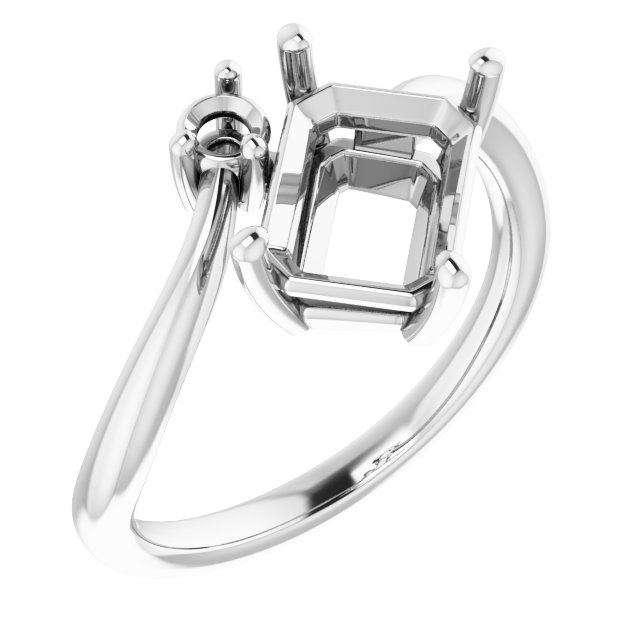 Accented Bypass Ring