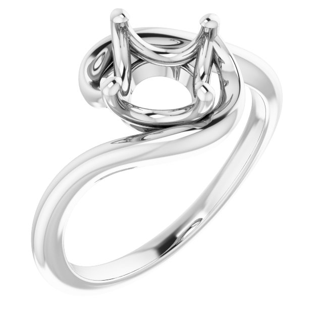 Solitaire Bypass Ring