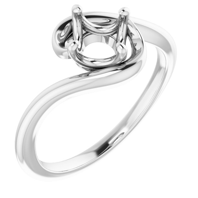 Solitaire Bypass Ring