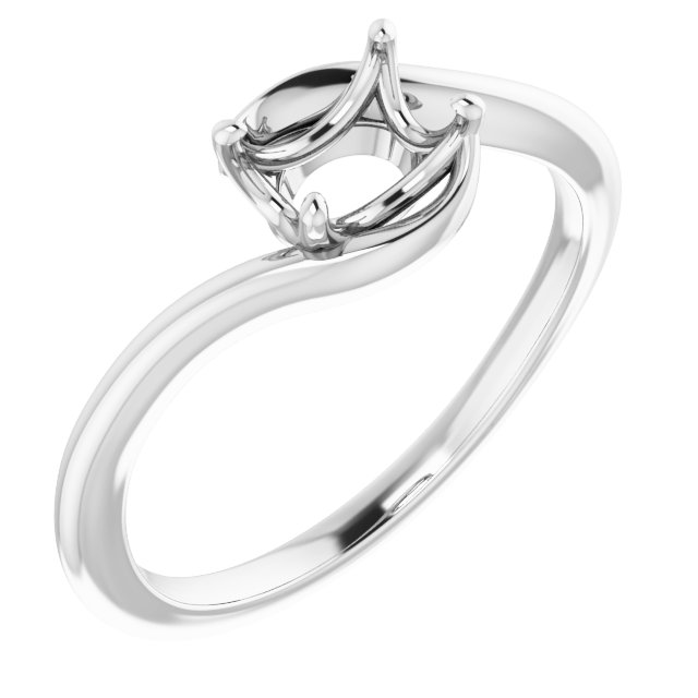 Solitaire Bypass Ring