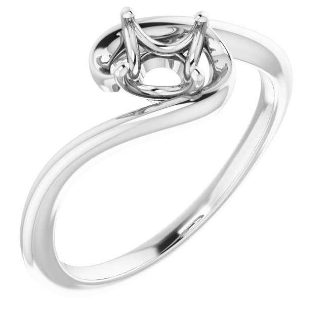 Solitaire Bypass Ring