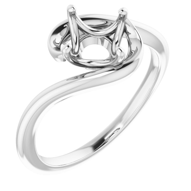 Solitaire Bypass Ring