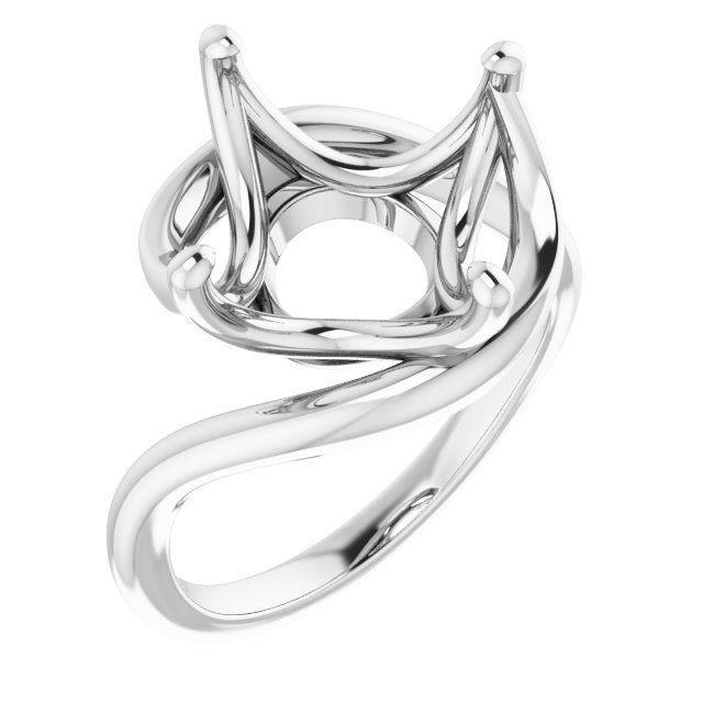 Solitaire Bypass Ring