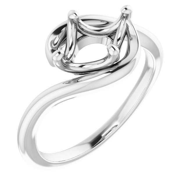 Solitaire Bypass Ring