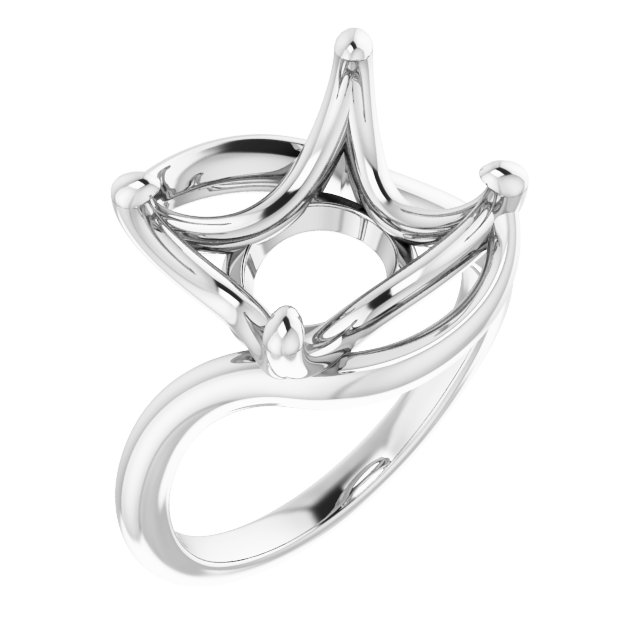 Solitaire Bypass Ring
