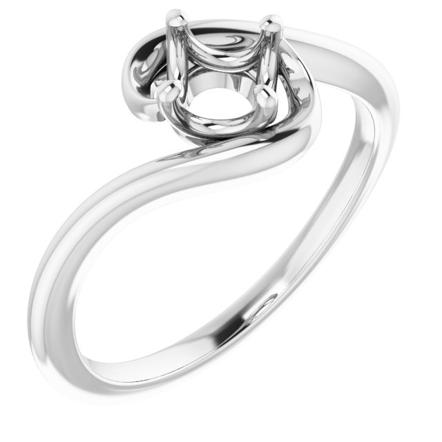Solitaire Bypass Ring