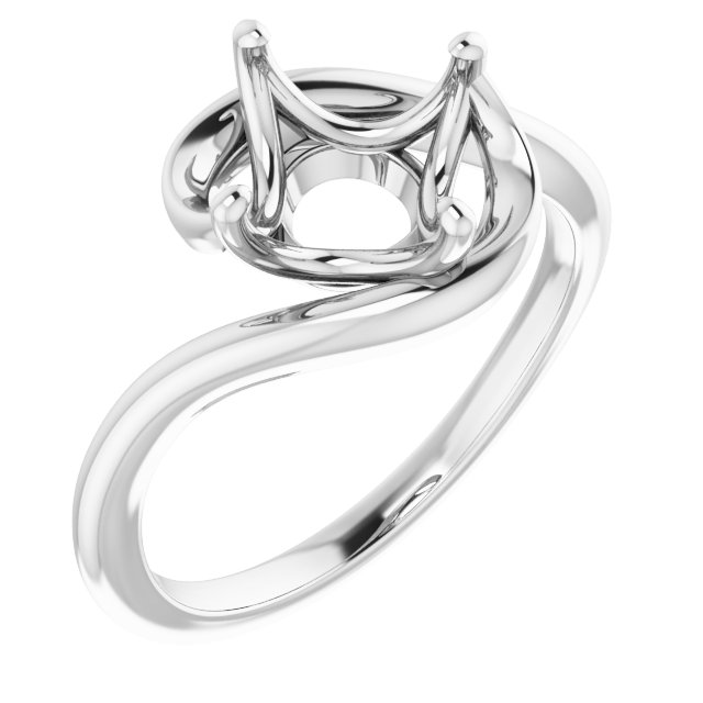 Solitaire Bypass Ring