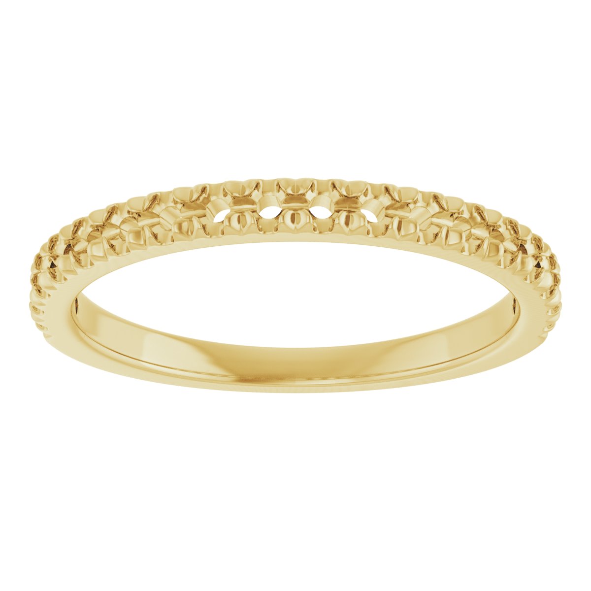 14K Yellow 1/3 CTW Diamond French-Set Anniversary Band  