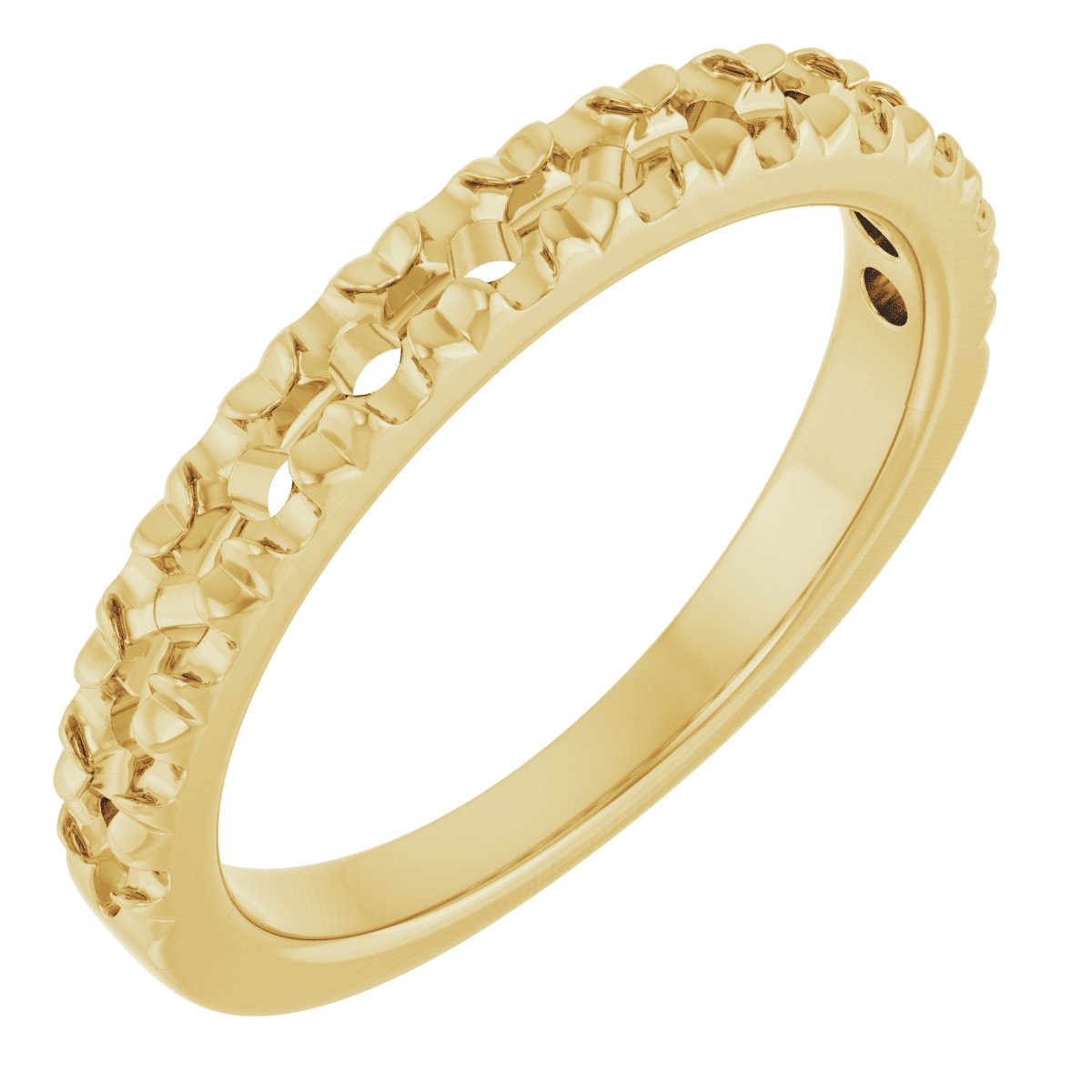 14K Yellow 3/4 CTW Natural Diamond Anniversary Band