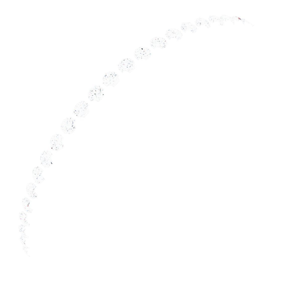 14K White 1/8 CTW Lab-Grown Diamond French-Set Anniversary Band