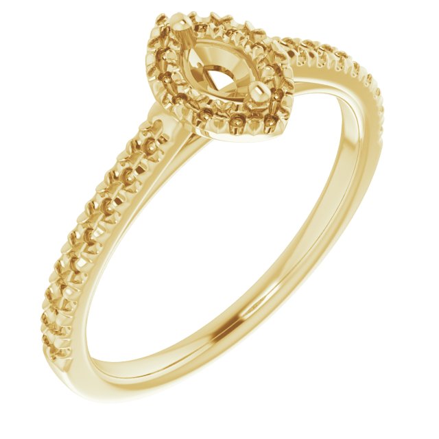 14k Yellow Gold