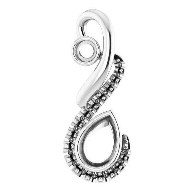 14k White Gold