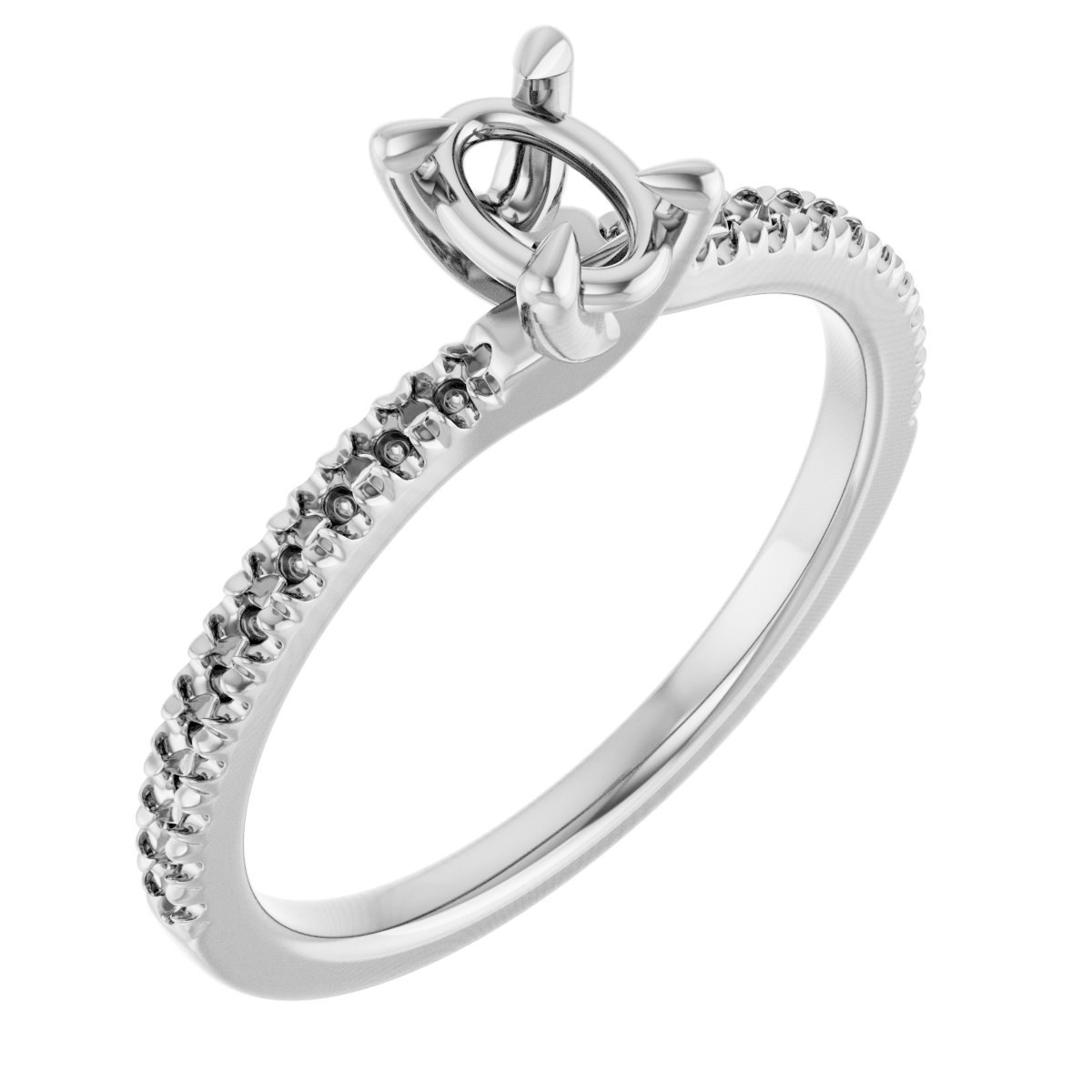 14k White Gold