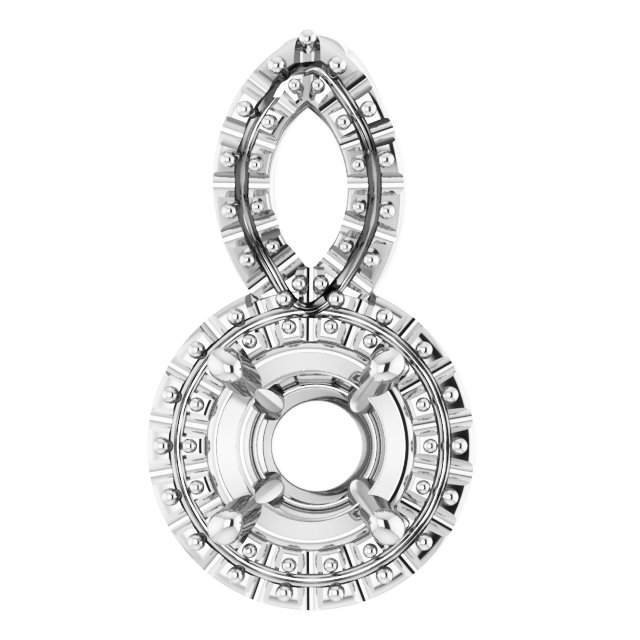 Halo-Style Pendant