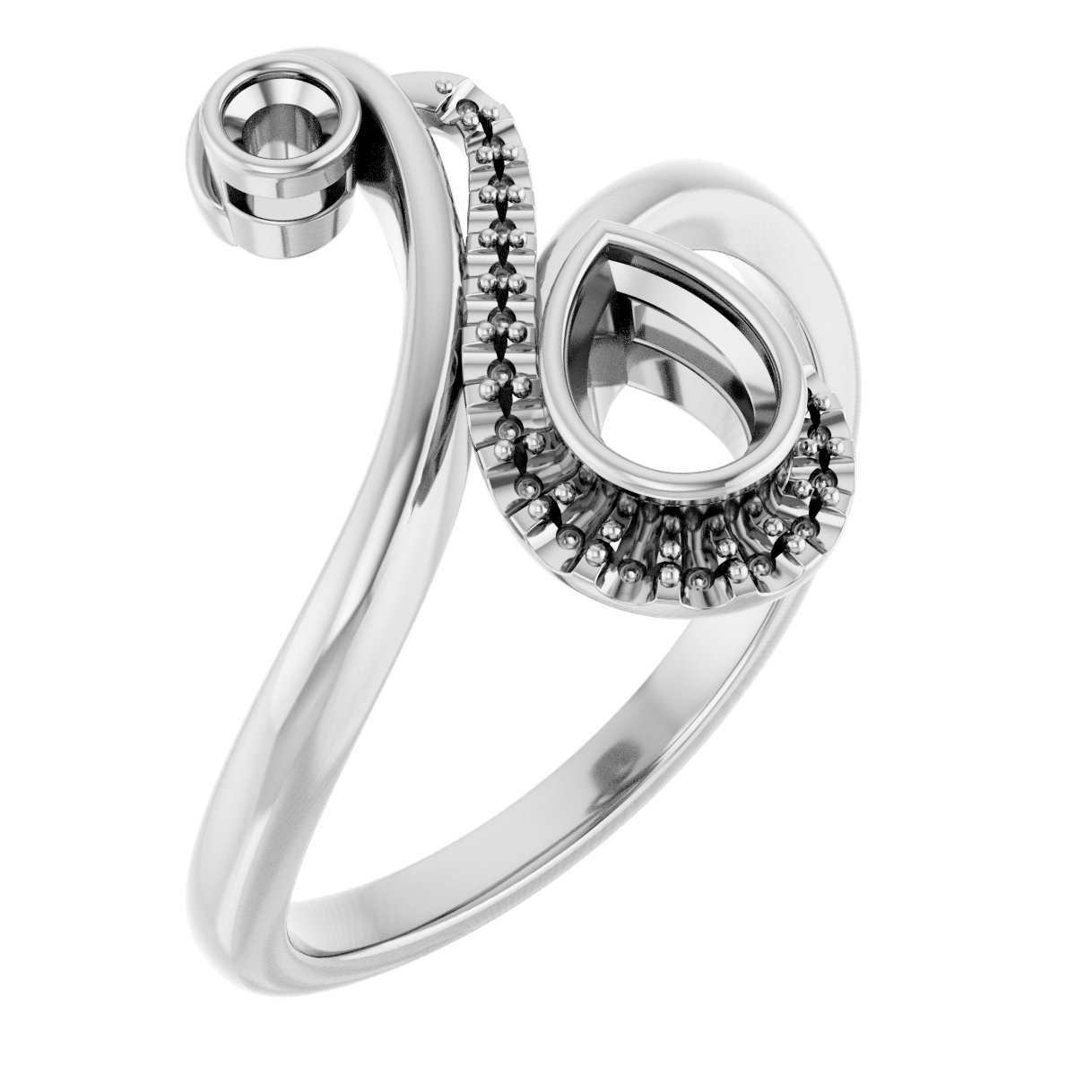 14k White Gold