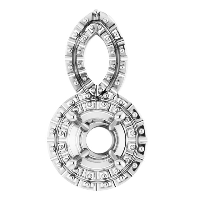 Halo-Style Pendant