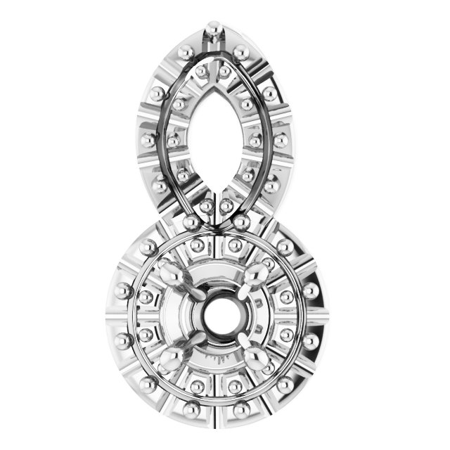 Halo-Style Pendant
