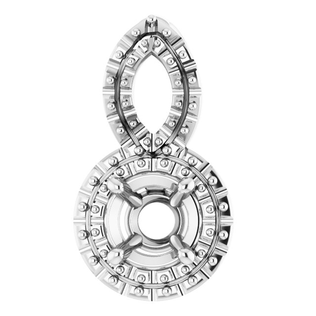 Halo-Style Pendant