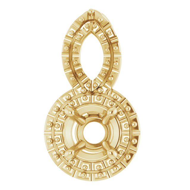 Halo-Style Pendant