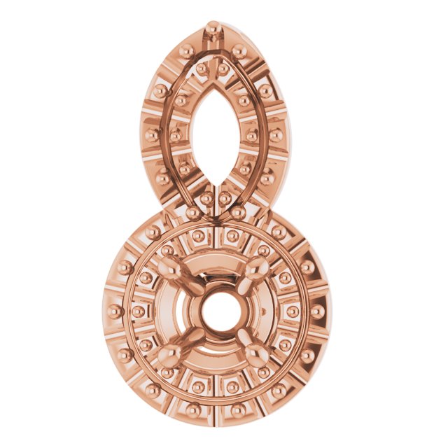 Halo-Style Pendant