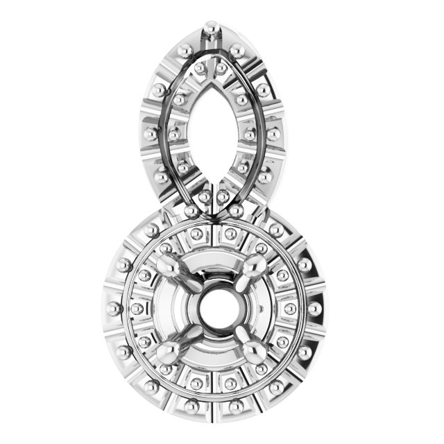 Halo-Style Pendant