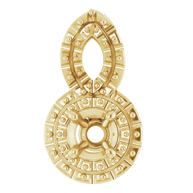 Halo-Style Pendant