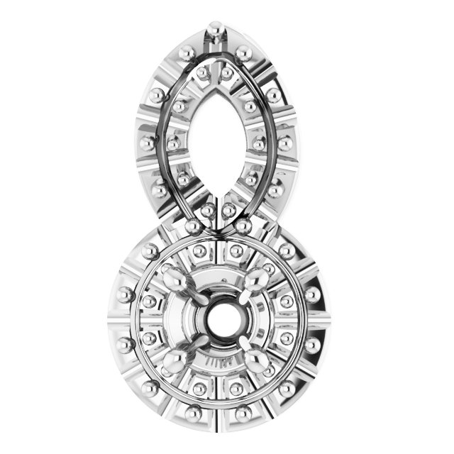 Halo-Style Pendant