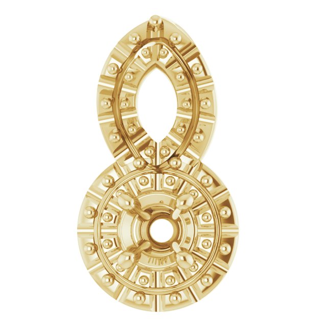 Halo-Style Pendant