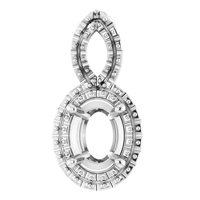Halo-Style Pendant