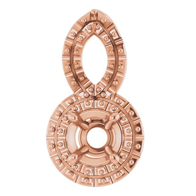 Halo-Style Pendant