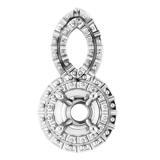 Halo-Style Pendant
