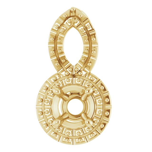 Halo-Style Pendant