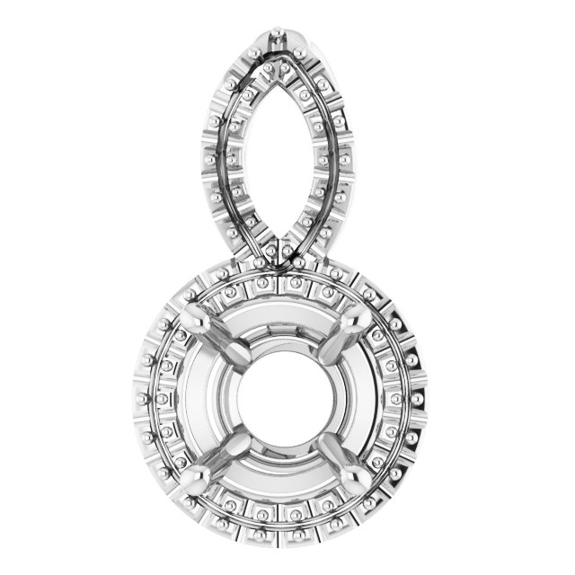 Halo-Style Pendant