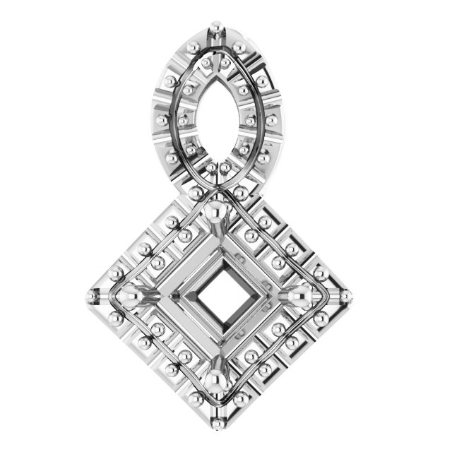 Halo-Style Pendant