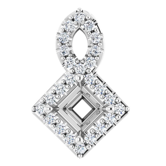 14k White Gold