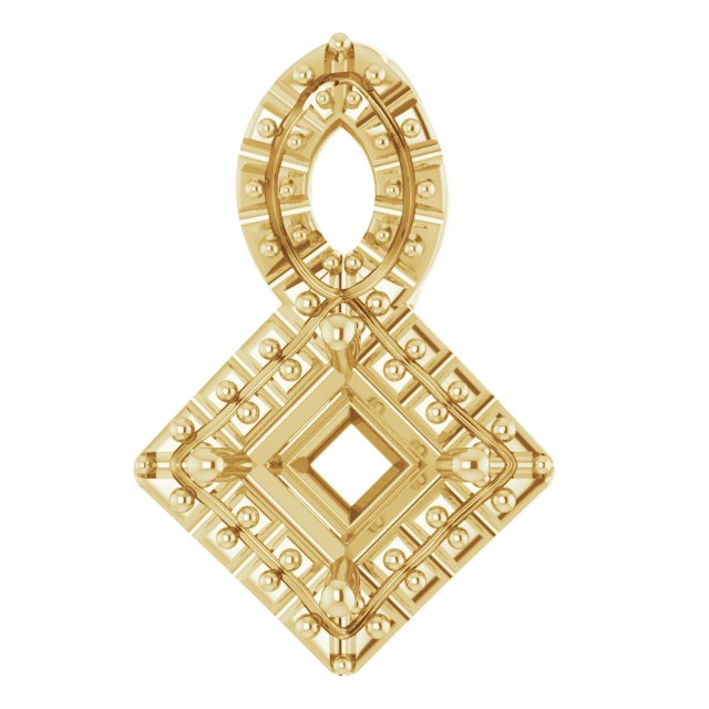 Halo-Style Pendant