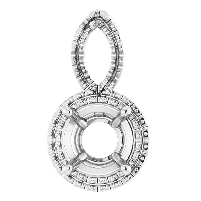 Halo-Style Pendant