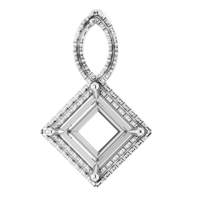 Halo-Style Pendant