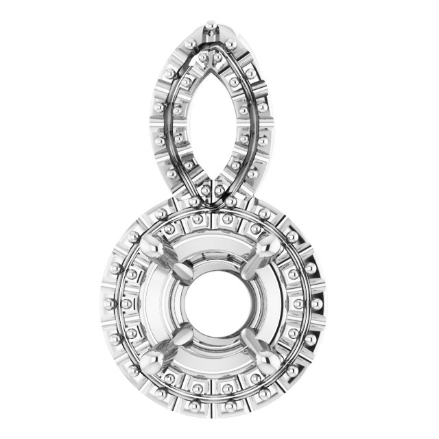 Halo-Style Pendant