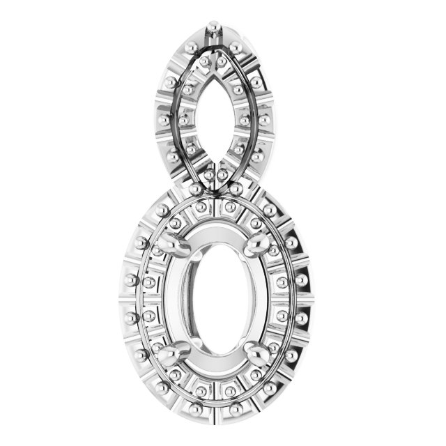 Halo-Style Pendant