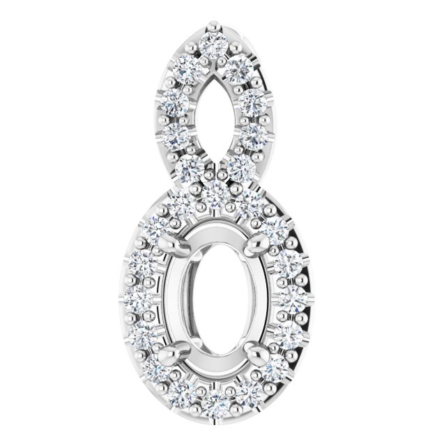 14k White Gold