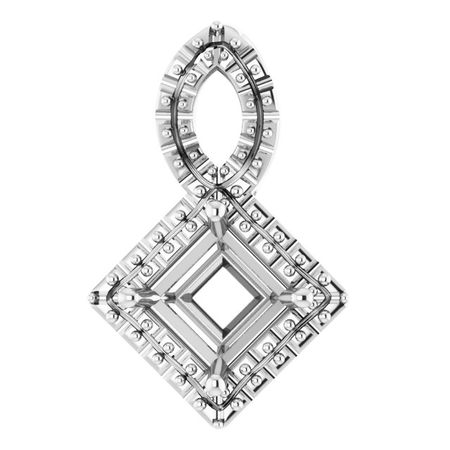 Halo-Style Pendant