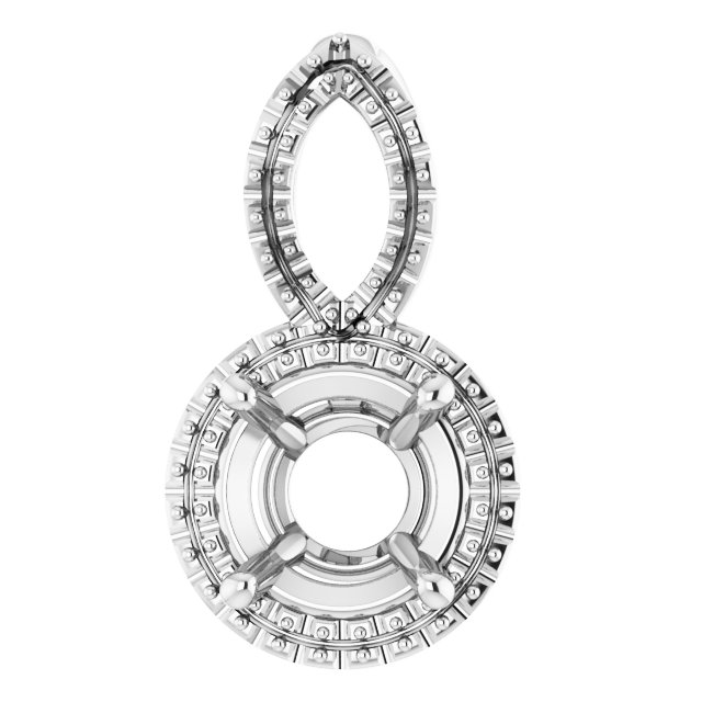 Halo-Style Pendant