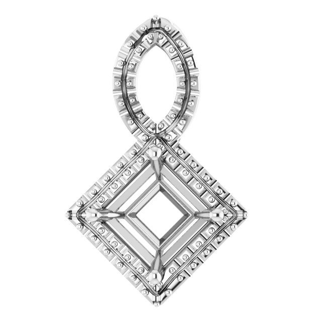 Halo-Style Pendant