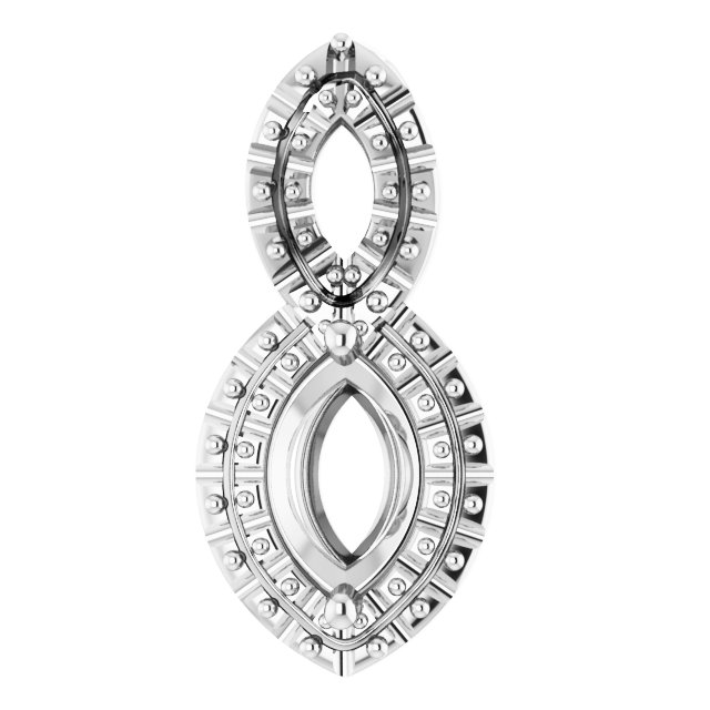 Halo-Style Pendant