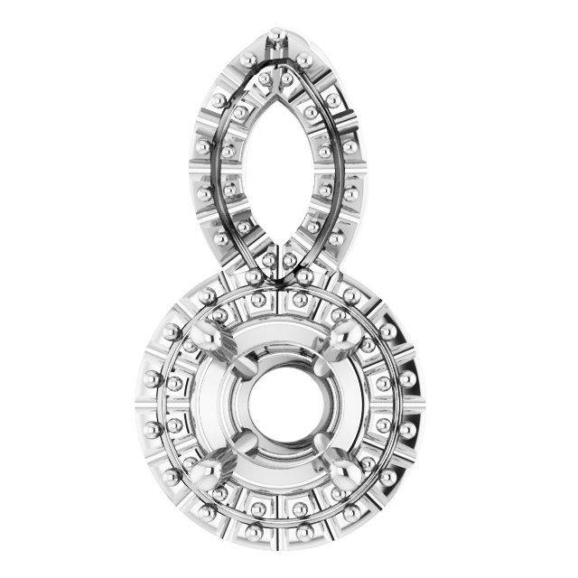Halo-Style Pendant